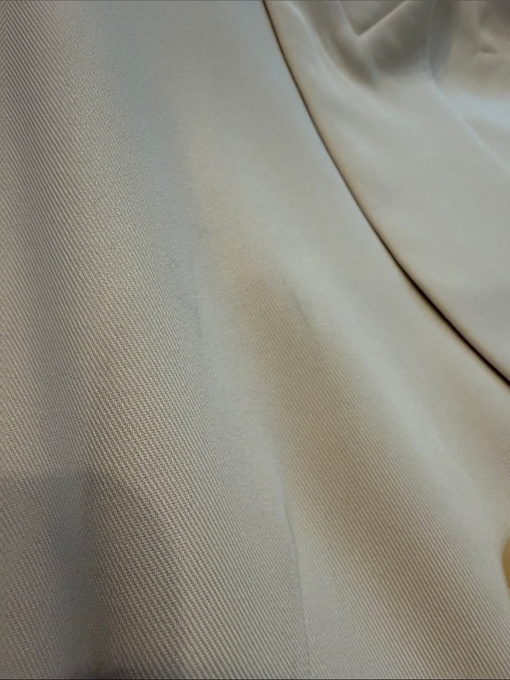 Fore Beige Double-Breasted Blazer Jacket Size Large - C11-440 - Picture 8 of 9
